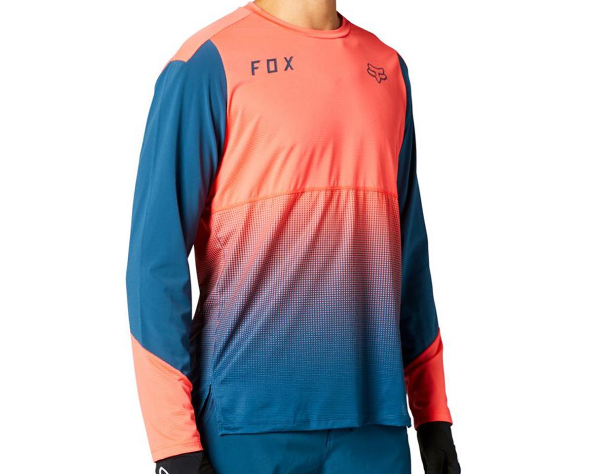 Fox Racing Flexair Long Sleeve Jersey Atomic Punch Performance Bicycle