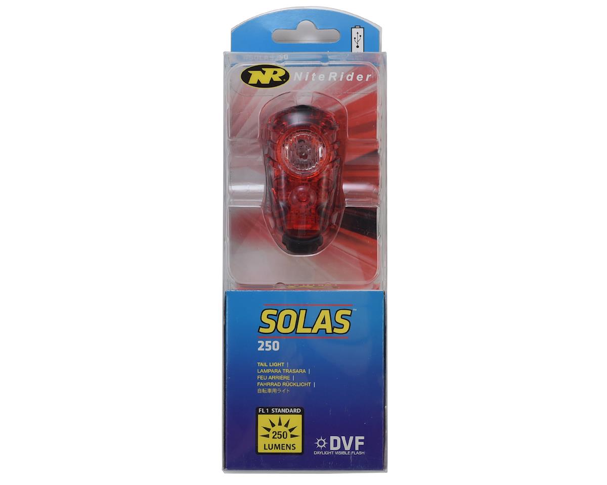 NiteRider Solas 250 Lumen USB Tail Light Red Performance Bicycle