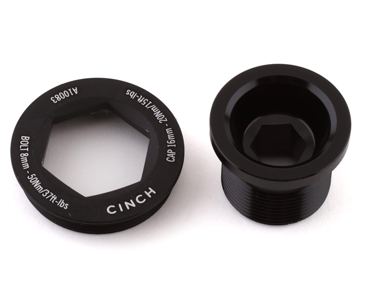 Race Face Cinch Crank Bolt Puller Cap Set Matte Black M X