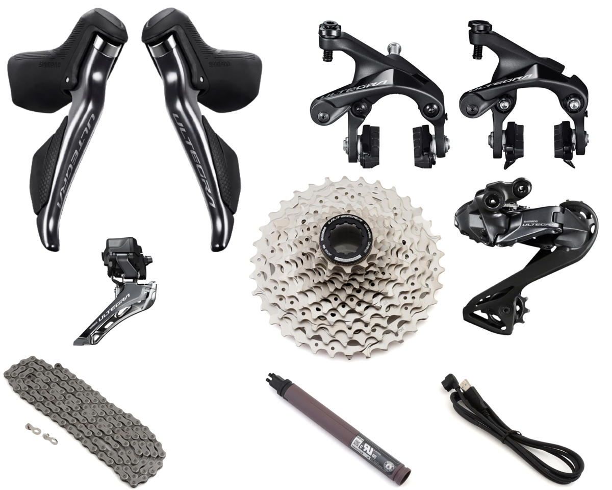 Shimano Ultegra R Di Rim Brake Groupset Black X Speed