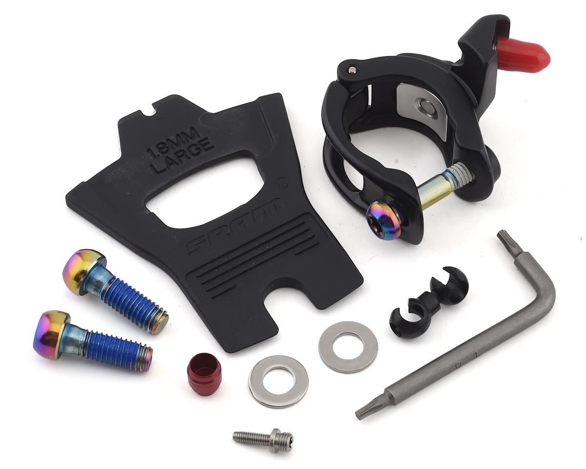 SRAM Code RSC Hydraulic Disc Brake Black Rainbow Post Mount Left