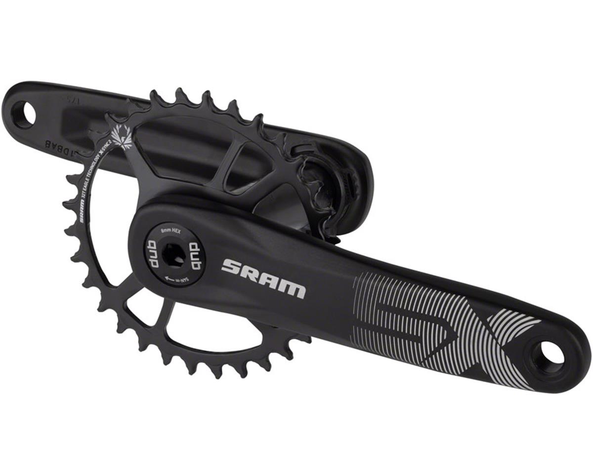 SRAM SX Eagle DUB Boost Crankset Black W X Sync 2 DM Steel