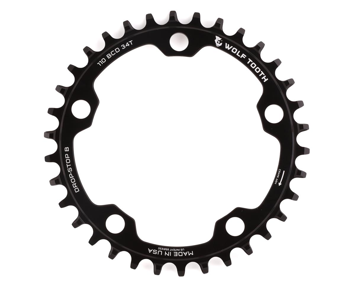 Wolf Tooth Components Gravel CX Road Chainring Black Drop Stop B