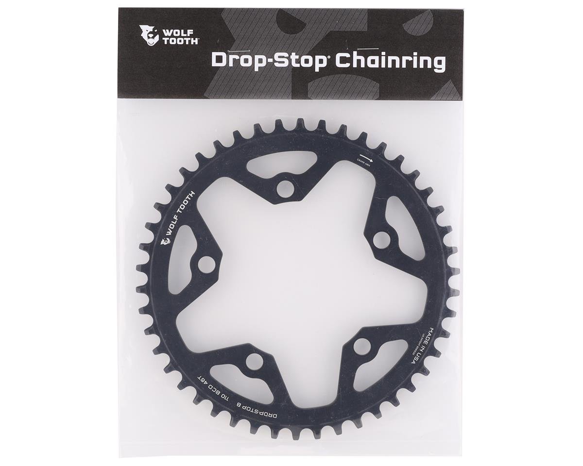 Wolf Tooth Components Gravel CX Road Chainring Black Drop Stop B