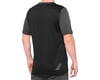 Image 2 for 100% Men's Ridecamp Short Sleeve Jersey (Black/Charcoal) (M)