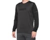 Image 1 for 100% Ridecamp Men's Long Sleeve Jersey (Black/Charcoal) (S)
