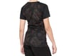 Image 2 for 100% Women's Airmatic Jersey (Black Floral) (M)