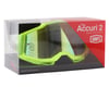 Image 3 for 100% Accuri 2 Goggles (Fluo Yellow) (Mirror Gold Lens)