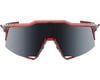 Image 2 for 100% SpeedCraft Sunglasses: Cherry Palace Frame with Black Mirror Lens, Spare Cl