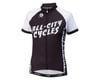 Image 1 for All-City Wangaaa! Women's Cycling Jersey (Black/White)