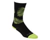 Image 2 for All-City Key West Carl 8" Tall Sock (Black/Green) (L/XL)