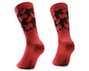 Image 2 for Assos Monogram Socks EVO (Vignaccia Red) (S)