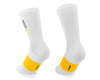 Image 2 for Assos Spring Fall EVO Socks (White Series) (L)
