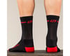 Image 2 for Bellwether Optime Socks (Black/Red) (L)