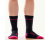 Image 1 for Bellwether Optime Socks (Black/Pink)