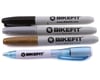 Image 1 for BikeFit Cleat Marking Pens & Pen Light (Black/Silver/Gold)