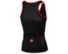 Image 2 for Castelli Women's Solare Top (Black/Red) (L)