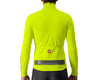Image 2 for Castelli Puro 3 Long Sleeve Jersey FZ (Electric Lime/Black Reflex) (XL)