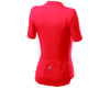 Image 2 for Castelli Anima 3 Women's Short Sleeve Jersey (Brilliant Pink/Dark Steel Blue) (S)