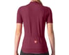 Image 2 for Castelli Anima 3 Women's Short Sleeve Jersey (Bordeaux Red) (S)