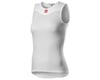 Image 1 for Castelli Women's Pro Issue Sleeveless Base Layer (White) (S)