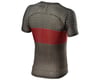 Image 2 for Castelli Pro Mesh M Short Sleeve Base Layer (Bark Green/Fiery Red)