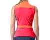 Image 2 for Castelli Women's Solaris Sleeveless Jersey (Hibiscus/Soft Orange) (M)