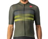 Image 1 for Castelli Endurance Pro Short Sleeve Jersey (Military Green/Blue-Sulphur)