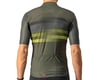 Image 2 for Castelli Endurance Pro Short Sleeve Jersey (Military Green/Blue-Sulphur)