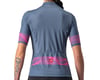 Image 2 for Castelli Women's Fenice Short Sleeve Jersey (Light Steel Blue/Pink Fluo) (S)