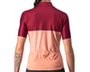 Image 2 for Castelli Women's Velocissima Short Sleeve Jersey (Blush/Bordeaux) (L)