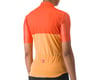 Image 2 for Castelli Women's Velocissima Short Sleeve Jersey (Soft Orange/Scarlet Ibis)