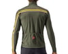 Image 2 for Castelli Unlimited Thermal Long Sleeve Jersey (Military Green/Goldenrod) (2XL)