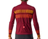 Image 2 for Castelli Unlimited Thermal Long Sleeve Jersey (Bordeaux/Goldenrod Orange) (XL)