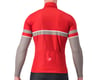 Image 2 for Castelli Retta Long Sleeve Jersey (Pompeian Red/Nickel Grey)