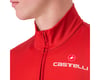 Image 4 for Castelli Retta Long Sleeve Jersey (Pompeian Red/Nickel Grey)