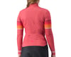 Image 2 for Castelli Ottanta Women's Long Sleeve Jersey (Mineral Red) (XL)