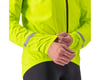 Image 8 for Castelli Men's Emergency 2 Rain Jacket (Electric Lime)