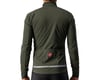 Image 2 for Castelli Go Jacket (Military Green/Fiery Red) (2XL)