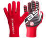 Image 1 for Castelli Diluvio C Long Finger Gloves (Red) (S/M)