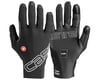 Image 1 for Castelli Unlimited Long Finger Gloves (Black) (M)