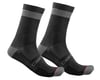 Related: Castelli Alpha 18 Socks (Black/Dark Grey) (2XL)