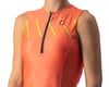 Image 6 for Castelli Women's Free 2 Tri Singlet (Coral Flash) (S)