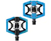 Image 2 for Crankbrothers Double Shot 2 Single-Sided Clipless Pedals (Blue)