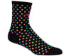 Image 3 for DeFeet Women's Aireator 4" Spotty Sock (Black) (XL)