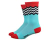 DeFeet Aireator 6" Socks (Blue/Red/Black/White) (L)