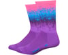 DeFeet Aireator 6" Barnstormer Ombre Socks (Pink/Blue/Purple) (XL)