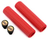 Image 1 for ESI Grips MTB Ribbed Chunky Silicone Grips (Red)