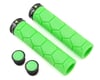 Fabric Silicon Lock-On Grips (Green)
