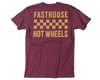 Image 2 for Fasthouse Inc. Stacked Hot Wheels T-Shirt (Maroon)